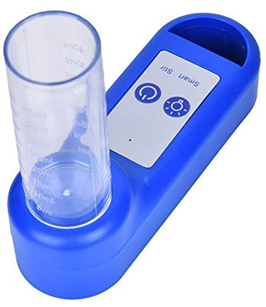 WOOXGEHM Magnetrührer, Kompakter und Leichter Magnetrührer für TM Test, MS40 Magnetrührer für Aquarium Meerwassertest Salifert Test