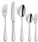 AMEFA Drift Cutlery Set for 6 People (Highly Polished) | 30 Pieces | Stainless Steel 18/0 | Rustproof and Dishwasher Safe | Elegant Cutlery Set for 6 People | Cutlery 6 People with Sophisticated