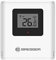 Bresser Thermo-Außensensor mit LCD-Display, kompatibel mit bestimmten Bresser Wetterstationen, bis zu 80 m Reichweite, IP44, weiß