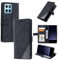QiongniAN Compatible avec Honor X6 4G Étui en Cuir,Magnétique Etui Housse Compatible avec Honor 70 Lite,Compatible avec Honor X8 5G VNE-N41 / X6 X6s 4G VNE-LX1 Étui Téléphone Black