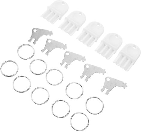 OUNONA Serviettenspender-schlüssel 5er-Pack Papierhandtuch-schlüssel Für Universellen Papierspender-zugang