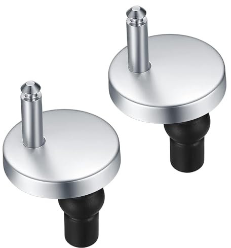 2 Stück WC Sitz Befestigung,Toilettensitz Befestigung,Toilettensitz Befestigung,Toilettendeckel Halterung,WC-Sitze Klodeckel Edelstahl,für Toilettensitz,Toilettendeckel Halterung