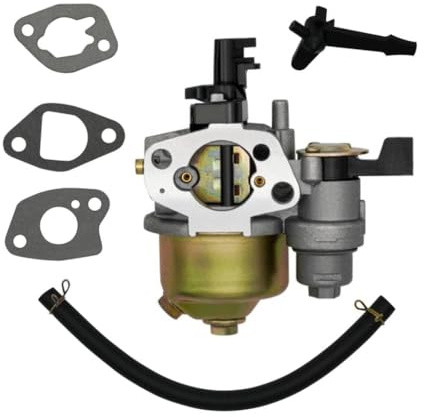STRONGTHIUM Vergaser 19mm kompatibel mit Loncin 196cc Honda GX120 GX160 GX200 GX140 für 168F 170F Motoren 120cc–212cc, 5,5 6,5 ps G200f mit Vergaser Dichtung Benzinschlaue