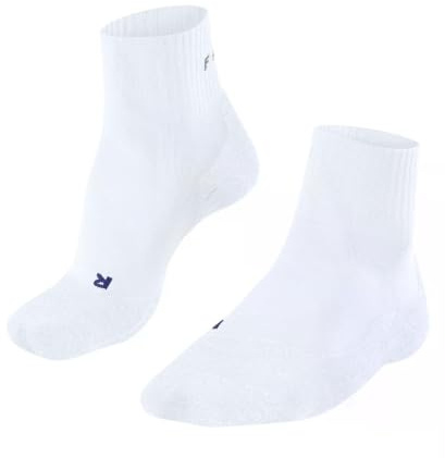 FALKE TK2 Explore Cool Short W Sso respirantes 1 paire, Chaussettes de randonnée Femme, Blanc White 2000, 35-36