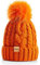 REDESS Damen Winter Bommel Beanie Mütze mit warmem Fleece gefüttert, Dicker Slouchy Snow Knit Skull Ski Cap