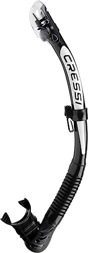 Cressi Alpha Ultra Dry - Schnorchel Trocken Ideal zum Schnorcheln, Apnoe und Tauchen