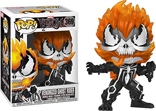Funko Pop Movies: Venom - Venomized Ghost Rider Collectible Figure, Multicolor