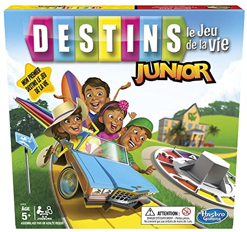 Hasbro Gaming Gioco Destini Il Gioco della Vita Junior, per Bambini, dai 5 Anni