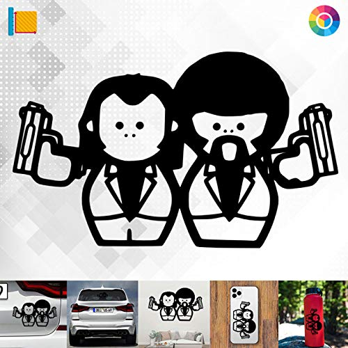 Decus Shop Pulp Fiction Cartoon 3052 // Sticker Aufkleber vers. Größe Farbe