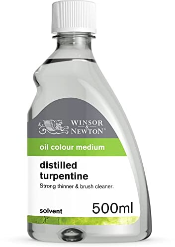Winsor & Newton 2949744 Ölzusatz Destilliertes Terpentinerbum, durchsichtig, 1 unidad (Paquete de 1)