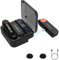 COMICA Vimo S MI 2.4Ghz Wireless Microphone With Charging Case, MFI Certified, 656' Range, Monitoring for Video Recording Vlog on Youtube (Lightning)