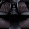 ARPELC Customize Auto Fußmatten für Toyota C-HR EV CHR Electric/Hybrid 2020 2021 2022 2023 2024, Hochwertiges PU-Leder Auto Fussmatten, Beutelrand All-Schutz Leder wasserdichte rutschfeste Teppich
