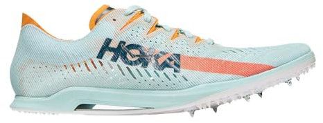 HOKA ONE ONE Cielo X MD, Scarpe da Escursionismo Unisex-Adulto, Blue Glass/Radiant Yellow, 41 1/3 EU