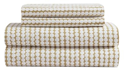 Marimekko Queen-Bettwäsche-Set aus Bio-Baumwolle, luxuriös weich und glatt, Heimdekoration, GOTS-Zertifiziert (Pikku Rasymatto Beige, Queen)