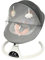 Babywippe, Elektrische Babywiege Kinderbett Liegestuhl, Einstellbarer Winkel Automatische Babyschaukel Babybett mit 12 voreingestellten Schlafliedern für 0-12 Monaten Babys (Grau)