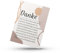 PURESIZE 12er Set Dankeskarten A6 Postkartenformat, Verabschiedung von Kollegen, Ruhestand, kleines Dankeschön, Freunde, Hochzeit, Danke, Mann, Frau, Sport, Hochzeit