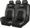 YYWDCAE Auto-Sitzbezüge Set für Audi A3 8P 8L Sportback A6 4F A4 A6 A5 A7 Q2 Q3 Q5 Q7 1995-2023, Wasserdicht rutschfest Autositze Zubehör,Grey