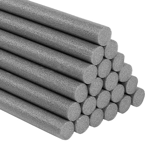 Fond de Joint Rond Ø6mm x 15M Joint Rond Cordon Etanchéité Polyéthylène Torique en Mousse Adapté Aux Mastics Élastomères et Aux Mastics Polyuréthans (15M, 6mm)