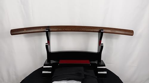 Samurai Shirasaya Schwerter Wakizashi Schwert - scharf, echt & handgeschmiedet - gefaltetes Wakizashi Schwert ohne Ständer - echtes Japanisches Samurai Sword aus Kohlenstoffstahl - Japan Deko