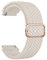 Vancle 20mm Uhrenarmbänder Damen Herren, Einstellbarer Gewebter Nylon Smartwatch Armband 20mm Atmungsaktives Ersatzarmbänder Schnellverschluss Uhrenarmband für Frauen Männer