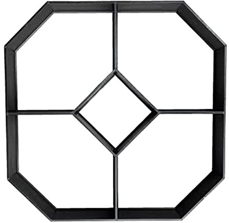 YUCHUANGYE Moldes para Cemento Molde de plástico for pavimento geométrico DIY, for casa, jardín, Suelo, Camino, hormigón, Camino de Entrada, Piedra for Molde de Camino Moldes Hormigon Impreso