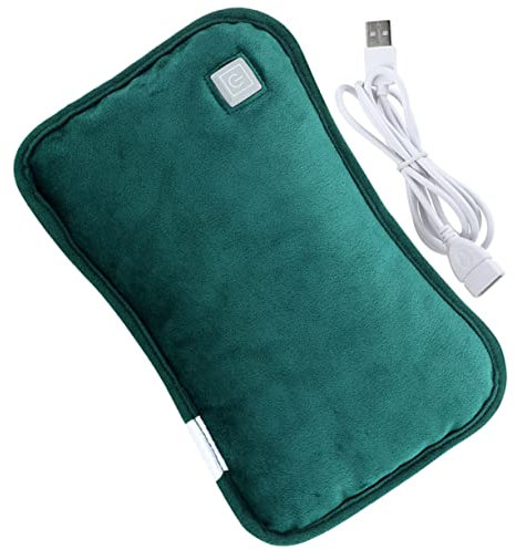 MUELODSIC Calentador Portátil Usb Saco Agua Caliente Eléctrico Bolsa Agua Caliente Recargable