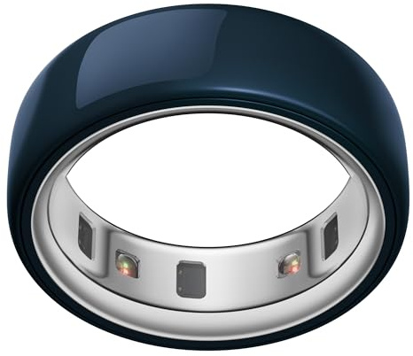 Oura Ring 4 Ceramic – Midnight – Größe 8 – Smart Ring – Bestimme Deine Größe vor dem Kauf