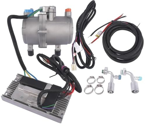Compressore scroll elettrico for aria condizionata, kit semi-chiuso universale for auto, climatizzatore AP03 12V