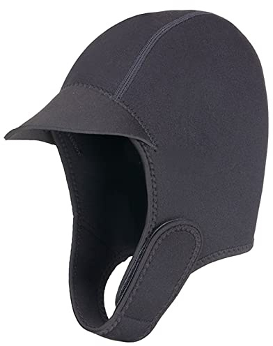 Xanorrg 2 Mm Tauchkappe Kopfbedeckung Verstellbare Mütze Schwimmen Unisex Thermo Neoprenanzug Kapuze Für Wassersport Surfen Und Segeln Thermo Neoprenanzug Kapuze Schwimmen Tauchen Kopfbedeckung
