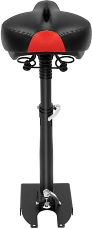 Elektrischer Skateboard-Sattel Faltbarer Stoßdämpfender Sitz E-Scooter Zubehör Höhenverstellbar 50-68cm Gewichtskapazität 100kg für Xiaomi 365 Scooter