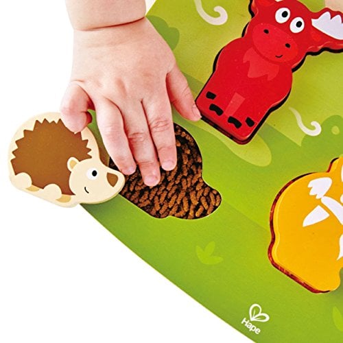 Hape E1621 Fühlpuzzle Waldtiere