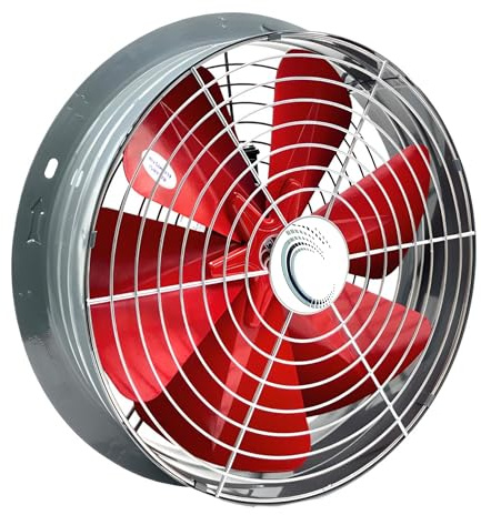 Uzman-Versand 350mm Ventilateur Mural, Extracteurs d'air Industriel VENTILATEURs Aspiration Extracteur Helicoide Ventilation