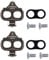 LOOK Cycle - X-Track Easy Cleats - Multidirektionaler Ausstieg - Ultrakompakt - Leichtgewicht - Winkelfreiheit 6° - Schuhplatten für MTB, kompatibel mit Allen SPD-Standardpedalen