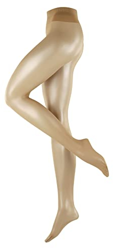 ESPRIT Damen Strumpfhose 20 DEN W Ti transparent einfarbig 1 Stück, Hautfarben Powder 4169, 38-40