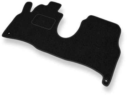 Mossa - Fußmatten Auto kompatibel mit Peugeot 807 (2002-2014) - schwarz Automatten Autoteppiche 2