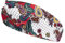 Roeckl Haarband aus Seide Paisley, Multi-Red