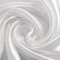 Stoff Deko Satin 10 Meter 150 cm Breit Weiß Blickdicht Weichfließend DIY Selbermachen Stoffballen, 61068-10