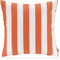 H.O.C.K. Kissen inkl. Füllung Outdoor Classic Streifen (50 x 50 cm, Orange)