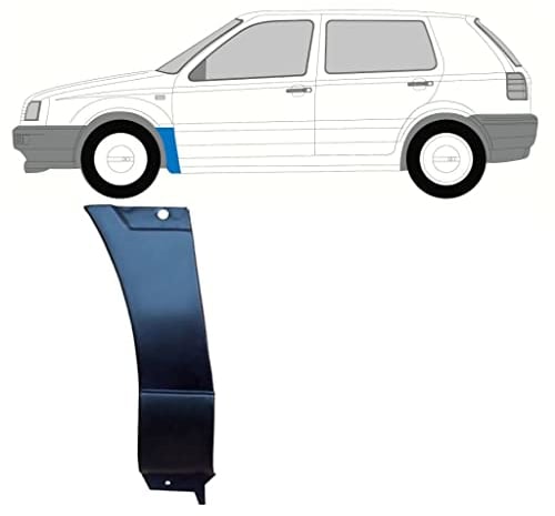Für Vw Golf 3 1991-1998 Vorne KotflÜgel Reparaturblech / Links