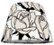 ESSENCE Lights, Floral ROSEN-Design, konisch Lampenschirm stoff, lampenschirm klein, leinen textilschirm, lampenschirm nachttischlampe, lampenschirm für Tischlampe/Hängelampe, 25cm