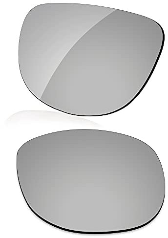 LenzReborn Reemplazo de lente polarizada para RayBan RB4147-60 Sunglass - Más opciones, Gris Plata - Espejo polarizado, Talla única