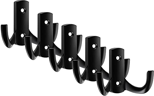 5 pezzi SOTECH Appendiabiti Gancio JULIE STRONG piccolo nero opaco nuove versioni massicce Gancio