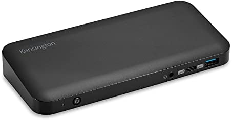 Kensington Docking Station USB-C SD4845P Progettata per Microsoft Surface, Triplo Schermo 4K Thunderbolt 3 e 4, Alimentazione da 85 W, 2 porte USB-A 3.2, Porta HDMI 2.0 e Porta USB-C 3.2 (K34440WW)
