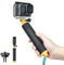 TELESIN Floating Hand Grip Waterproof Stick for GoPro Hero 12 11 10 9 8 7 6 5 4 3 2, Fusion, Max, Underwater Selfie Stick Waterproof Float Pole with non-slip Handler for Most Action Cameras