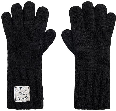 Pepe Jeans Damen Tilde Gloves, Black (Black), One Size