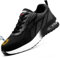 TAERGU Sicherheitsschuhe Herren-S1 Arbeitsschuhe Leicht SBP Stahlkappenschuhe Safety Shoes Einstichresistent Industrieschuhe,Schwarz,EU44