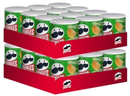 Pringles Sour Cream & Onion (2x 12x 40 g) – der unwiderstehliche Snack-Klassiker in der praktischen Dose – knackige Chips mit - und Zwiebel-Geschmack – Pop. Play. Eat.