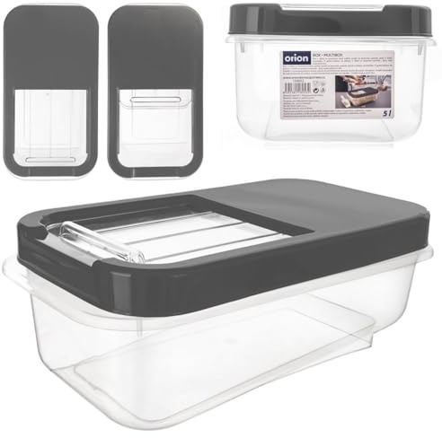 orion group Aufbewahrungsbox mit deckel küchenorganisation 5 L | Aufbewahrungsbehälter lebensmittel Küchen Frischhaltedosen Behälter vorratsdosen plastikkisten