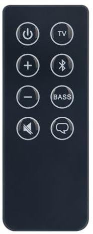 NITVIA Remote Control Fit For Bose Solo 714543-1320 714543-1020 736257-0010 TV Speaker 838309-1100 431974 Soundbar System
