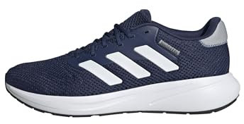 adidas Unisex Response Runner Shoes Laufschuhe, Dark Blue/FTWR White/Halo Silver, 47 1/3 EU